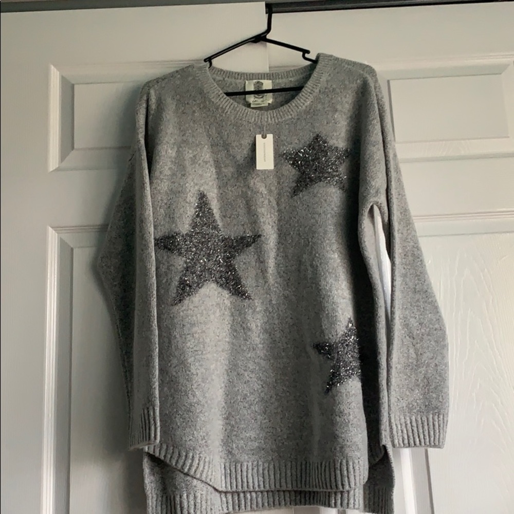 Gray Star Sweater Anthropologie
